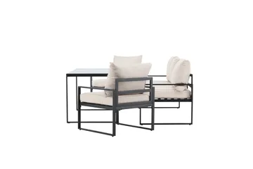 Catania Sofagruppe Utendørs 5-seter - Svart - Hagemøbler & utemiljø - Hagegruppe - Sofagruppe utendørs