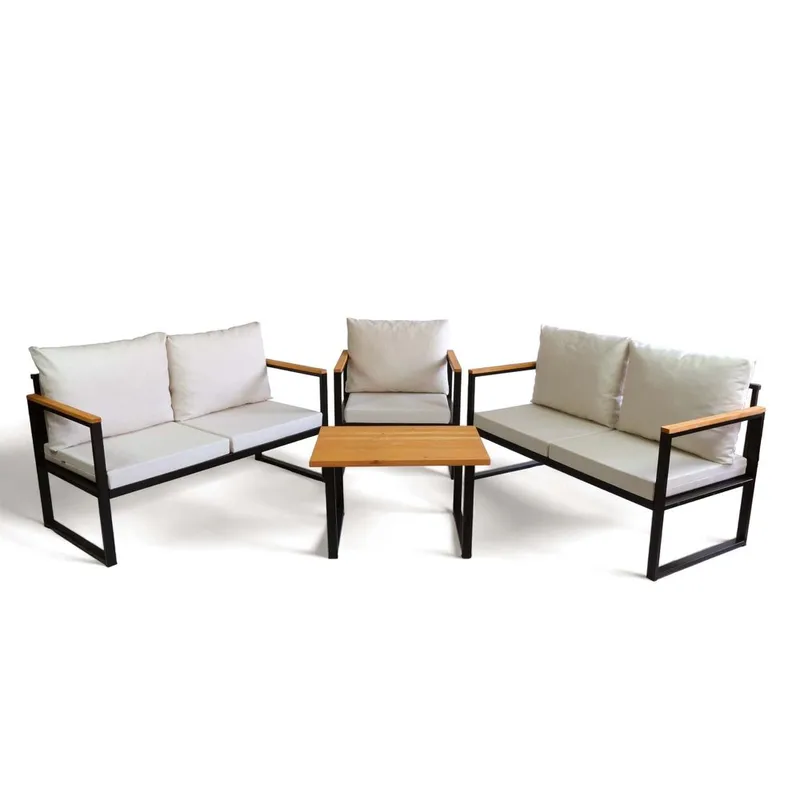 Cove 5-seters Sofagruppe Utendørs, Beige