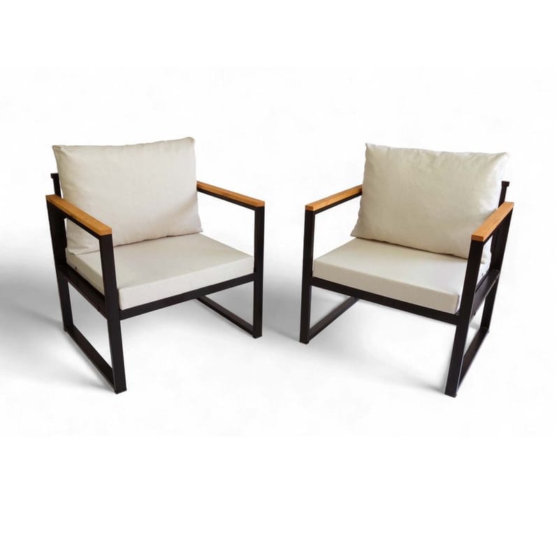 Feylan 2-seters Sofagruppe Utendørs, Beige