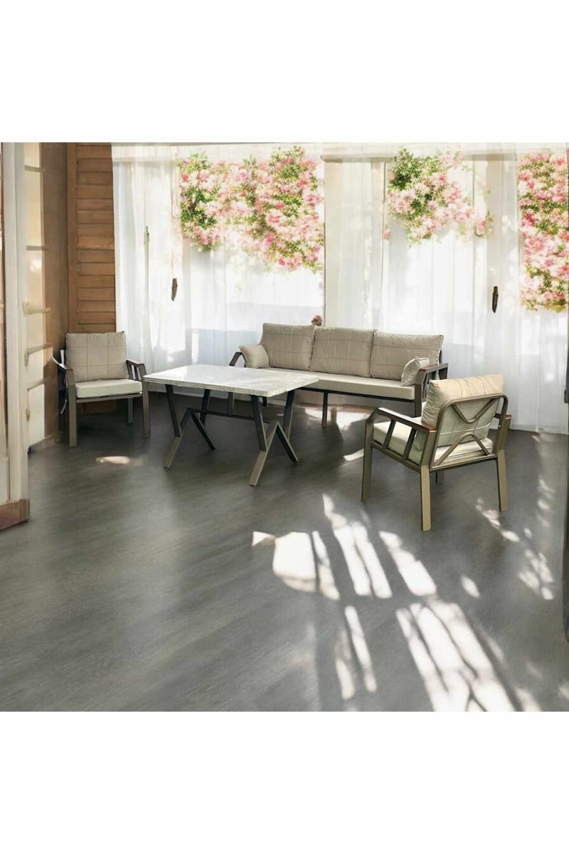 Garden Lounge Set Atelier Del Sofa Beige - Hagemøbler & utemiljø - Hagegruppe - Sofagruppe utendørs