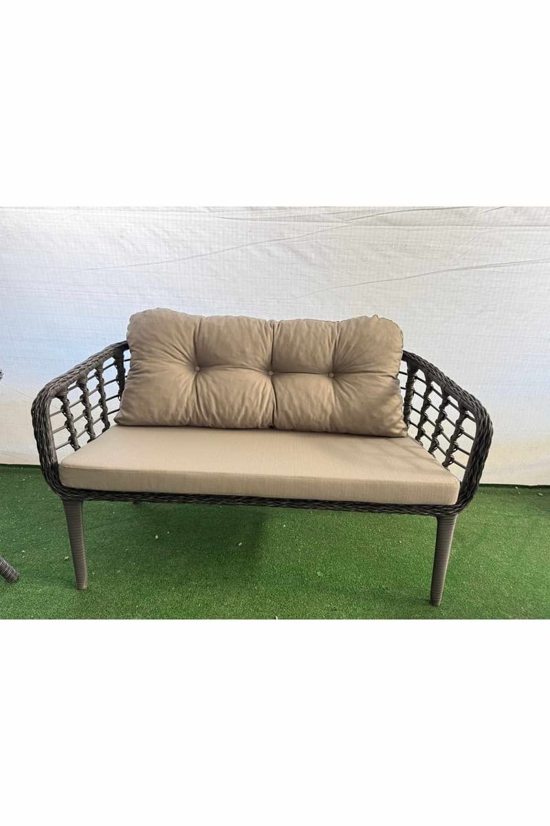 Garden Lounge Set Atelier Del Sofa Grå - Hagemøbler & utemiljø - Hagegruppe - Sofagruppe utendørs