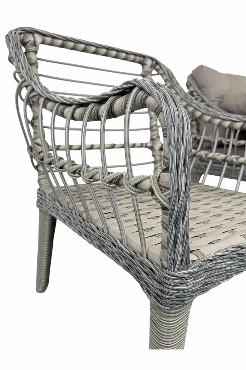 Garden Lounge Set Atelier Del Sofa Grå - Hagemøbler & utemiljø - Hagegruppe - Sofagruppe utendørs
