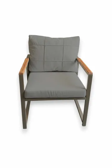 Garden Lounge Set Atelier Del Sofa Grå - Hagemøbler & utemiljø - Hagegruppe - Sofagruppe utendørs