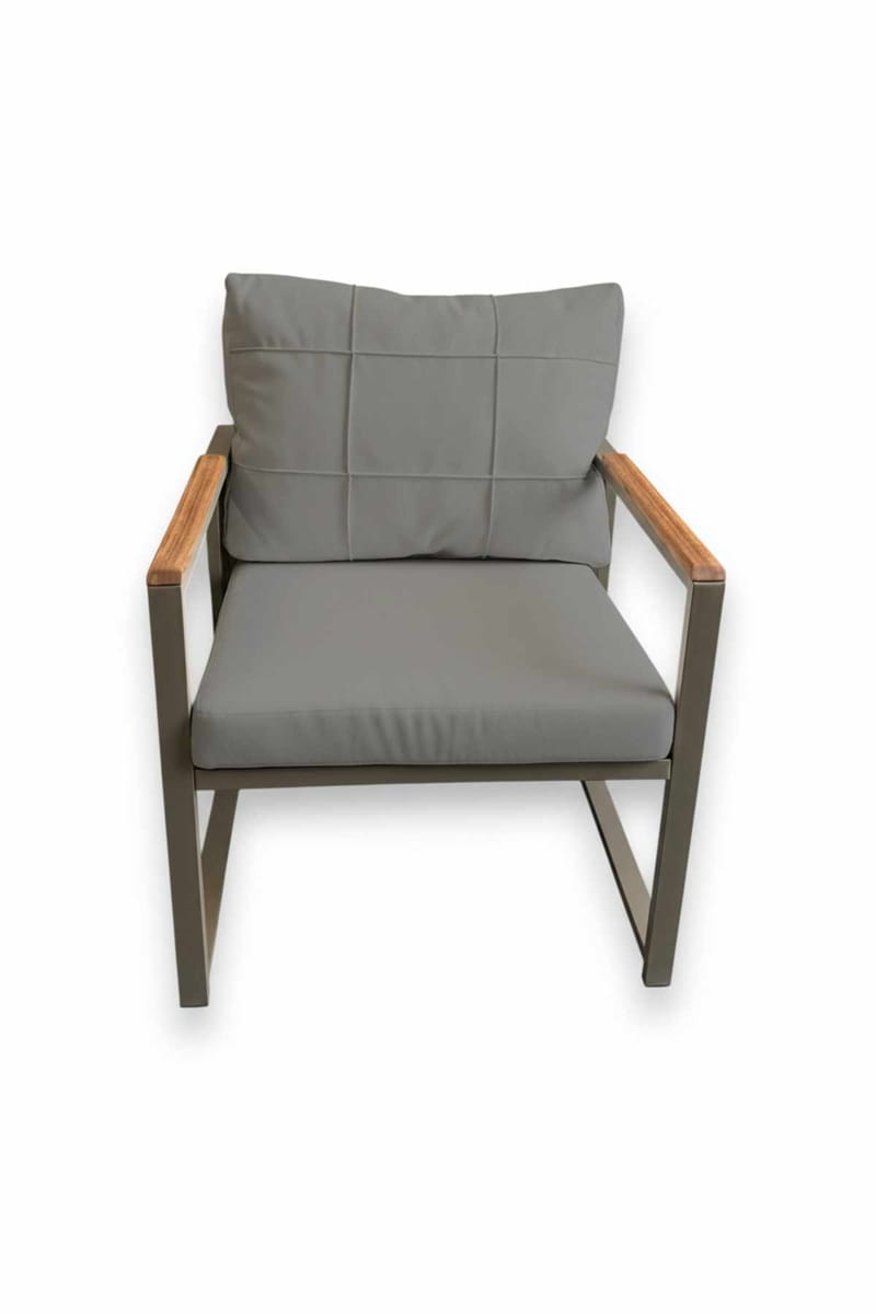 Garden Lounge Set Atelier Del Sofa Grå - Hagemøbler & utemiljø - Hagegruppe - Sofagruppe utendørs