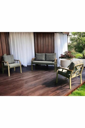 Garden Lounge Set Atelier Del Sofa Honninggrå - Hagemøbler & utemiljø - Hagegruppe - Sofagruppe utendørs