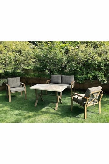 Garden Lounge Set Atelier Del Sofa Honninggrå - Hagemøbler & utemiljø - Hagegruppe - Sofagruppe utendørs