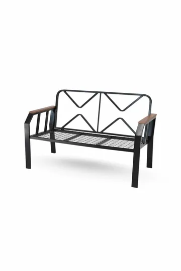 Garden Lounge Set Atelier Del Sofa Krem svart - Hagemøbler & utemiljø - Hagegruppe - Sofagruppe utendørs