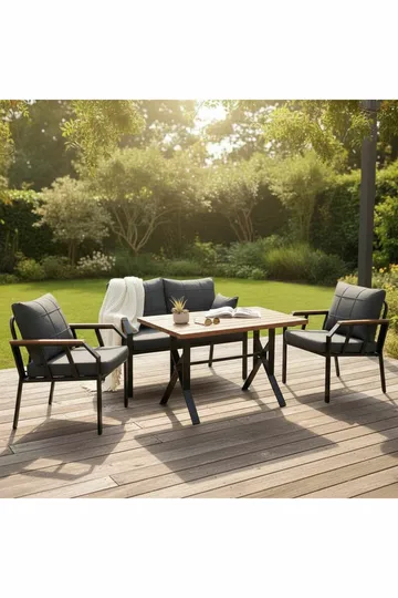 Garden Lounge Set Atelier Del Sofa Mørk blå
