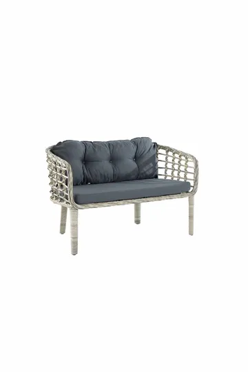 Garden Lounge Set Atelier Del Sofa Mørk grå - Hagemøbler & utemiljø - Hagegruppe - Sofagruppe utendørs