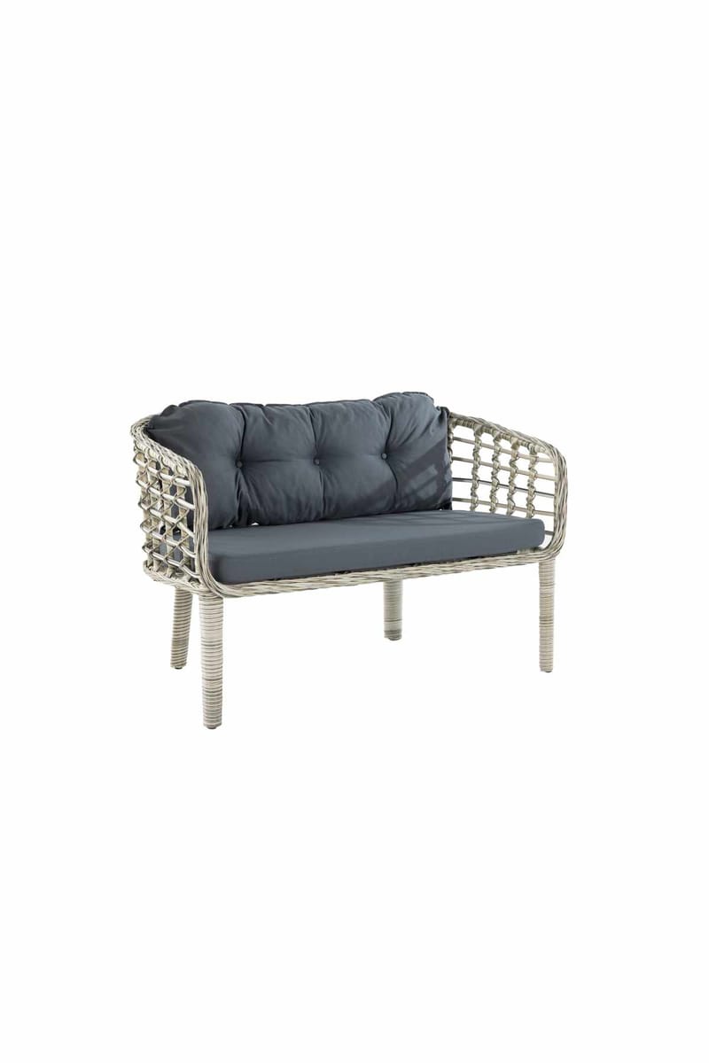 Garden Lounge Set Atelier Del Sofa Mørk grå - Hagemøbler & utemiljø - Hagegruppe - Sofagruppe utendørs