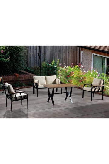 Garden Lounge Set Atelier Del Sofa Mink - Hagemøbler & utemiljø - Hagegruppe - Sofagruppe utendørs