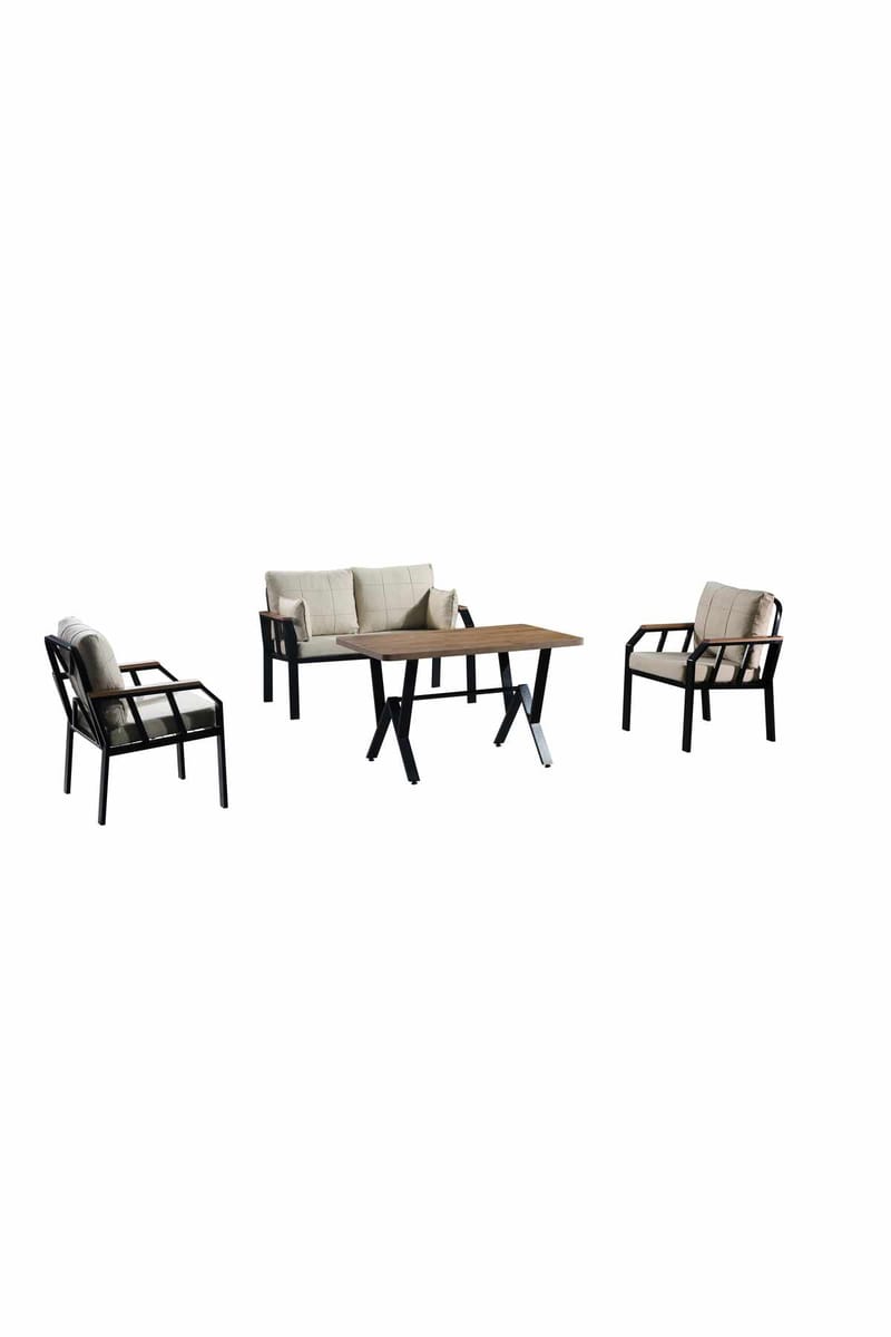 Garden Lounge Set Atelier Del Sofa Mink - Hagemøbler & utemiljø - Hagegruppe - Sofagruppe utendørs