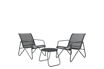 Glenhollow Cafesett Utendørs - Grå - Hagemøbler & utemiljø - Hagegruppe - Cafemøbler & cafesett