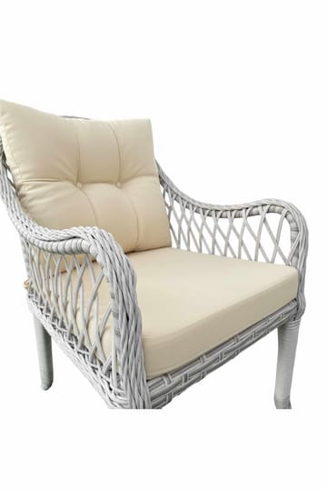 Hage-loungesett Atelier Del Sofa Hisar 3+1+1 (170 x 78 x 56 cm) Beige - Hagemøbler & utemiljø - Hagegruppe - Sofagruppe utendørs