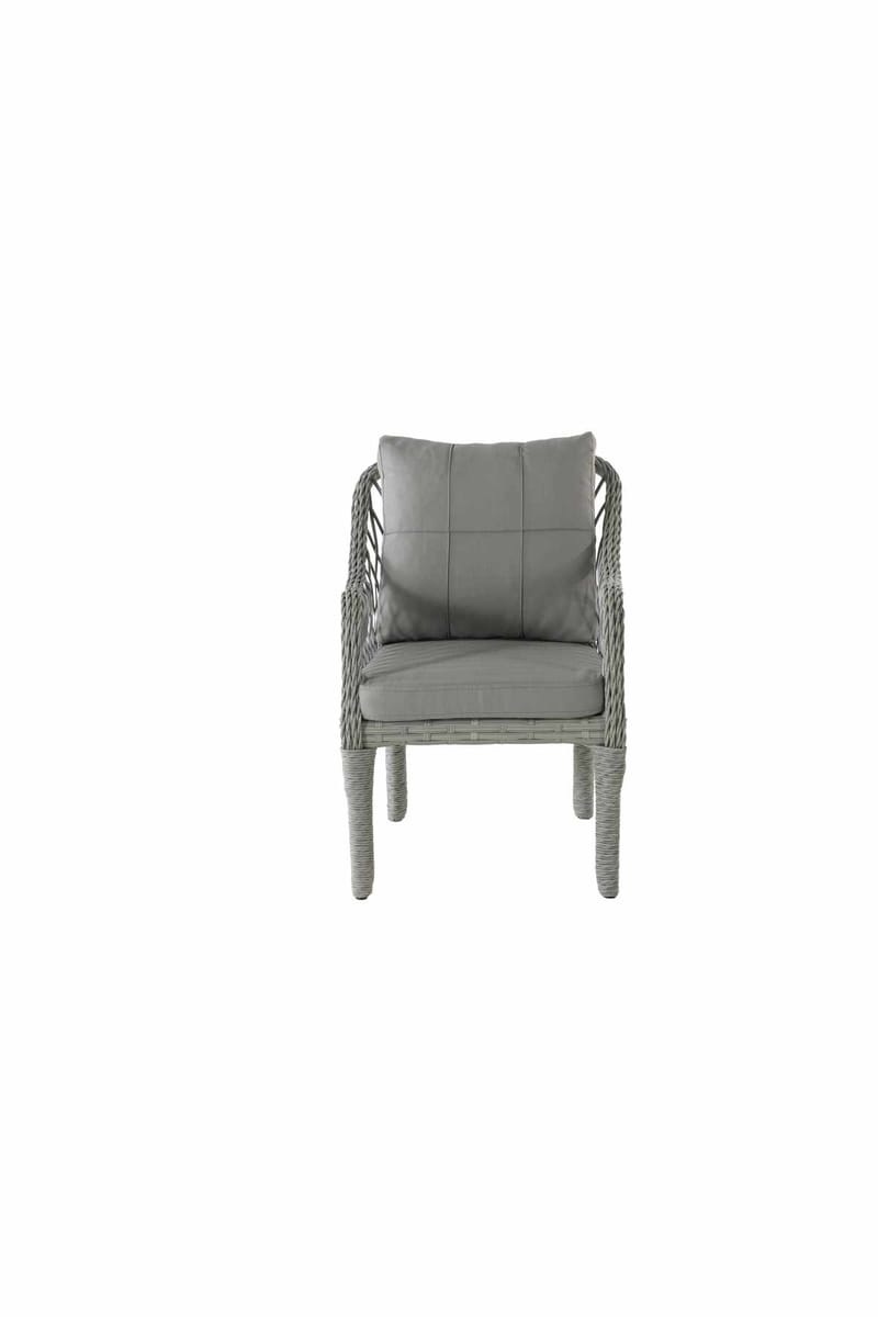 Hage-loungesett Atelier Del Sofa Hisar 3+1+1 (170 x 78 x 56 cm) Lysegrå - Lysegrå - Hagemøbler & utemiljø - Hagegruppe - Sofagruppe utendørs