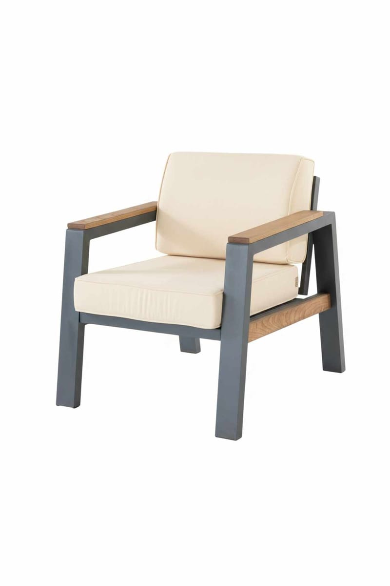 Hage-loungesett Atelier Del Sofa Leo 3+1+1+2 (170 x 78 x 63 cm) Beige - Hagemøbler & utemiljø - Hagegruppe - Sofagruppe utendørs