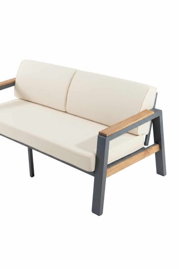 Hage-loungesett Atelier Del Sofa Leo 3+1+1+2 (170 x 78 x 63 cm) Beige - Hagemøbler & utemiljø - Hagegruppe - Sofagruppe utendørs