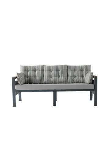 Hage-loungesett Atelier Del Sofa Lilyum 3+1+1+2 (170 x 78 x 60 cm) Flerfarget - Hagemøbler & utemiljø - Hagegruppe - Sofagruppe utendørs