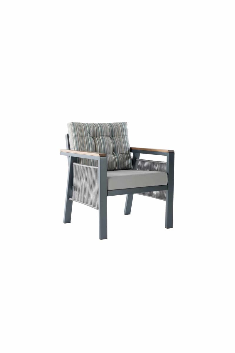 Hage-loungesett Atelier Del Sofa Lilyum 3+1+1+2 (170 x 78 x 60 cm) Flerfarget - Hagemøbler & utemiljø - Hagegruppe - Sofagruppe utendørs