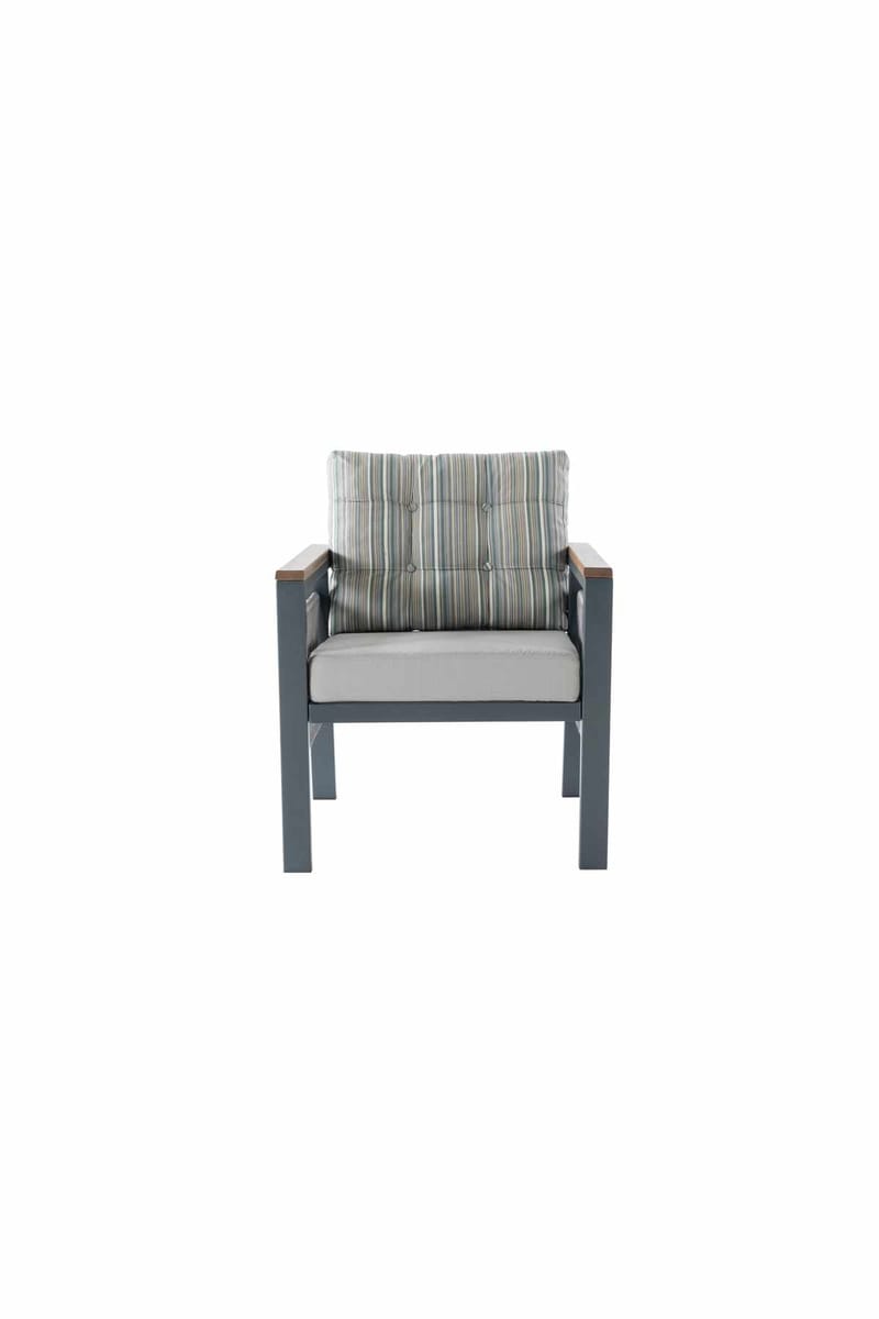 Hage-loungesett Atelier Del Sofa Lilyum 3+1+1+2 (170 x 78 x 60 cm) Flerfarget - Hagemøbler & utemiljø - Hagegruppe - Sofagruppe utendørs