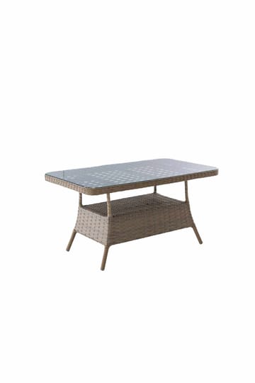 Hage-loungesett Atelier Del Sofa Rondi (175 x 78 x 60 cm) Krembrun - Hagemøbler & utemiljø - Hagegruppe - Cafemøbler & cafesett