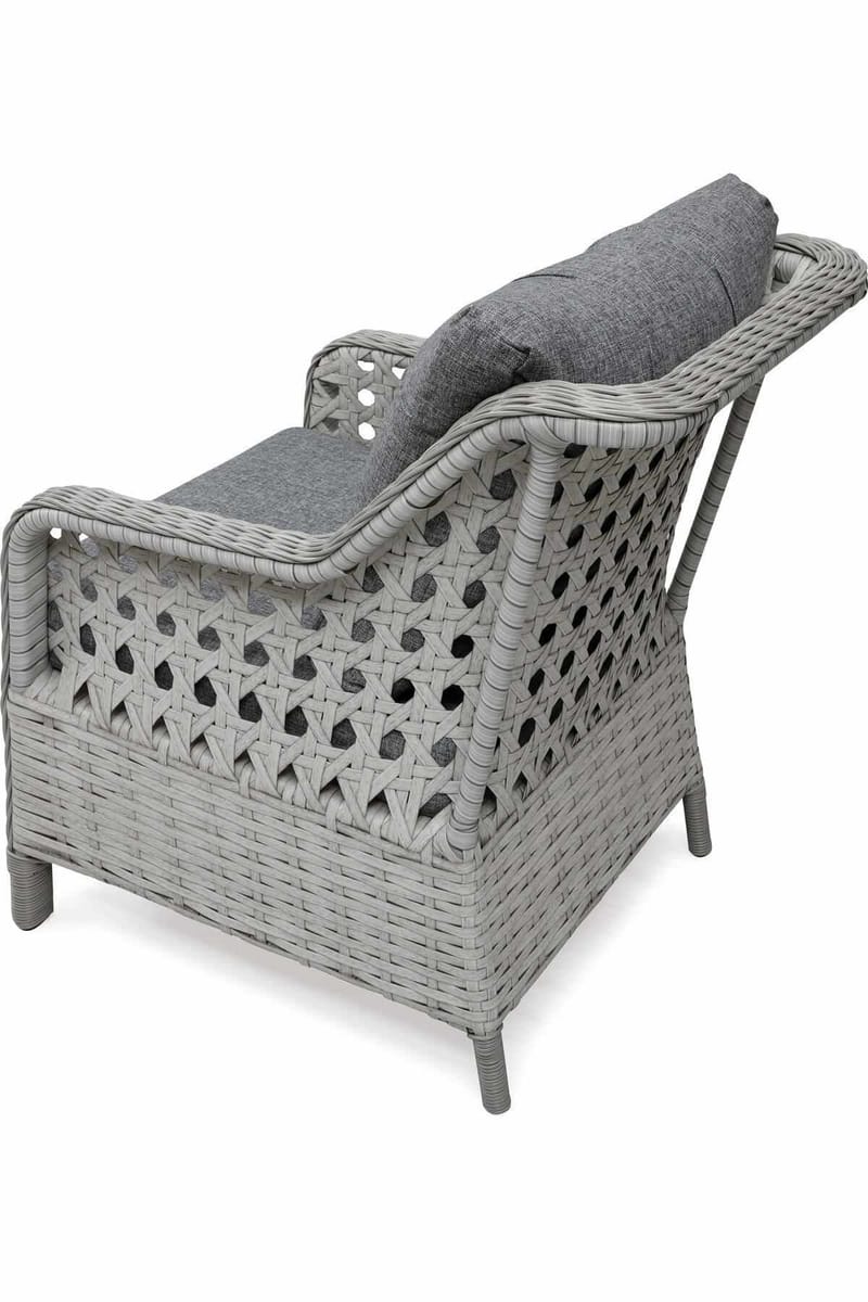 Hage-loungesett Atelier Del Sofa Rondi (175 x 78 x 60 cm) Mørk grå lys grå - Mørkegrå lysegrå - Hagemøbler & utemiljø - Hagegruppe - Cafemøbler & cafesett