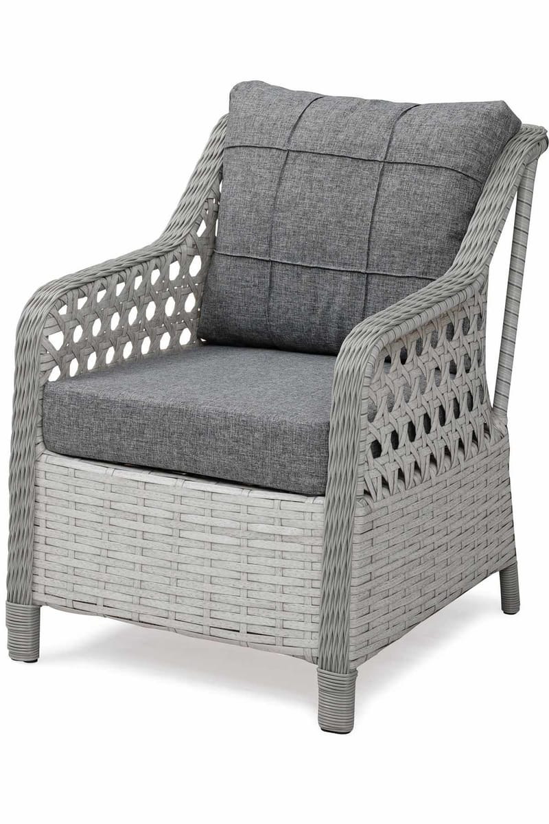 Hage-loungesett Atelier Del Sofa Rondi (175 x 78 x 60 cm) Mørk grå lys grå - Mørkegrå lysegrå - Hagemøbler & utemiljø - Hagegruppe - Cafemøbler & cafesett