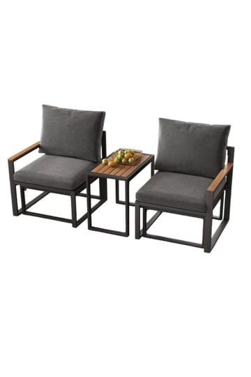 Hage-loungesett Hanah Home Multilounge (64 x 68 x 64 cm) Grå - Grå - Hagemøbler & utemiljø - Hagegruppe - Cafemøbler & cafesett