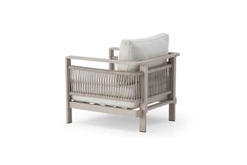 Hage loungesett Hungirr Beige - Beige - Hagemøbler & utemiljø - Hagegruppe - Sofagruppe utendørs