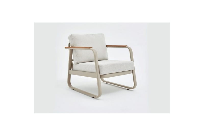 Hage loungesett Rio Beige - Beige - Hagemøbler & utemiljø - Hagegruppe - Sofagruppe utendørs