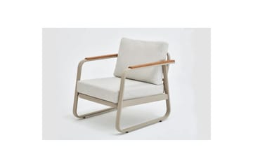 Hage loungesett Rio Beige - Beige - Hagemøbler & utemiljø - Hagegruppe - Sofagruppe utendørs