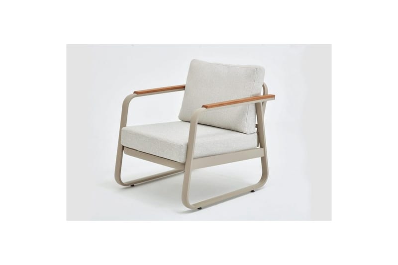 Hage loungesett Rio Beige - Beige - Hagemøbler & utemiljø - Hagegruppe - Sofagruppe utendørs