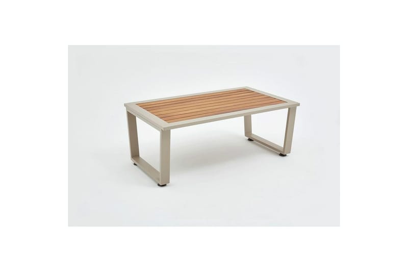 Hage loungesett Sudassento Beige - Beige - Hagemøbler & utemiljø - Hagegruppe - Sofagruppe utendørs