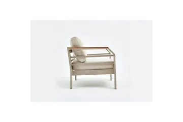 Hage loungesett Sudassento Beige - Beige - Hagemøbler & utemiljø - Hagegruppe - Sofagruppe utendørs
