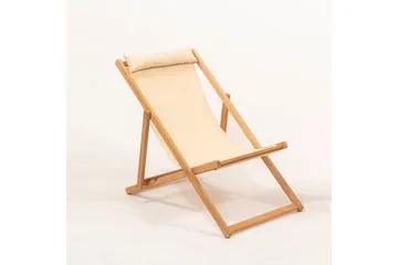 Hagebord- og stolsett (3 deler) Zarith Krem - Cremehvit - Hagemøbler & utemiljø - Hagegruppe - Cafemøbler & cafesett