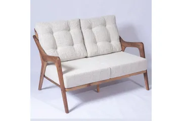 Hagebord- og stolsett (4 deler) Virella01 Krem - Cremehvit - Hagemøbler & utemiljø - Hagegruppe - Cafemøbler & cafesett