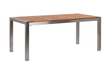 Bofors Spisegruppe + 6 Rottingstoler - Brun - Hagemøbler & utemiljø - Hagegruppe - Spisegrupper hage