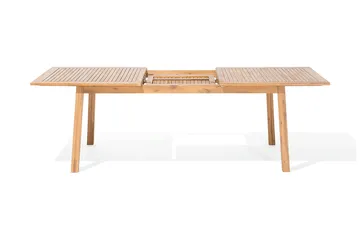 Cesana Hagemøbler Med Bord + 8 Stoler - Tre / Natur - Hagemøbler & utemiljø - Hagegruppe - Spisegrupper hage