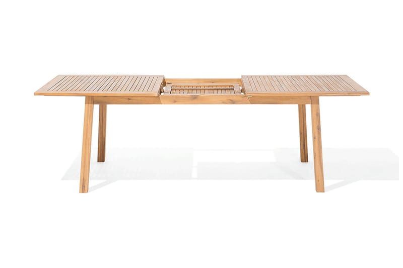 Cesana Hagemøbler Med Bord + 8 Stoler - Tre / Natur - Hagemøbler & utemiljø - Hagegruppe - Spisegrupper hage