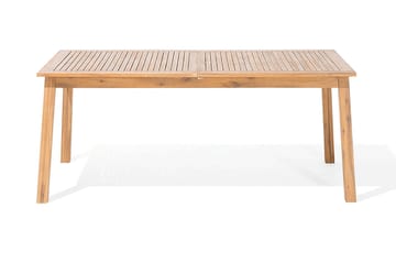 Cesana Hagemøbler Med Bord + 8 Stoler - Tre / Natur - Hagemøbler & utemiljø - Hagegruppe - Spisegrupper hage