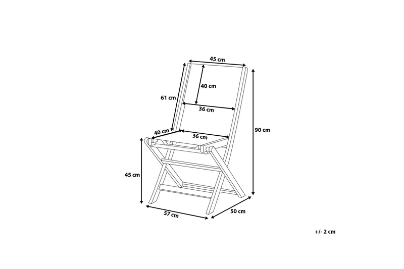 Cesana Hagemøbler Med Bord + 8 Stoler - Tre / Natur - Hagemøbler & utemiljø - Hagegruppe - Spisegrupper hage