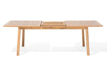 Cesana Hagemøbler Med Bord + 8 Stoler - Tre / Natur - Hagemøbler & utemiljø - Hagegruppe - Spisegrupper hage