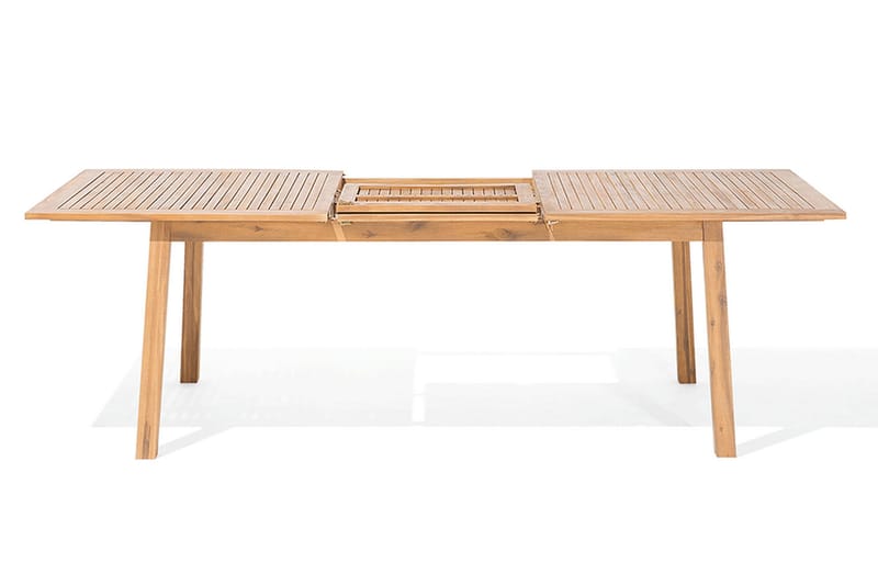 Cesana Hagemøbler Med Bord + 8 Stoler - Tre / Natur - Hagemøbler & utemiljø - Hagegruppe - Spisegrupper hage