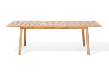 Cesana Hagemøbler Med Bord + 8 Stoler - Tre / Natur - Hagemøbler & utemiljø - Hagegruppe - Spisegrupper hage