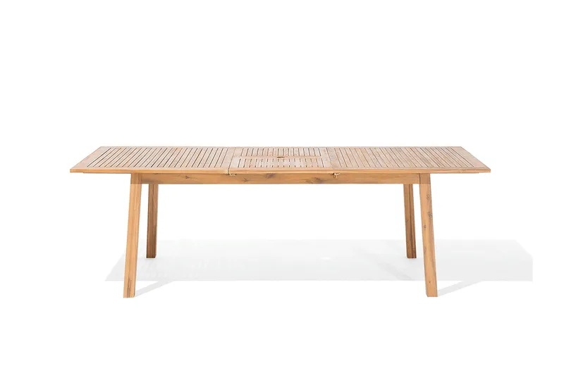 Cesana Spisegruppe Med 8 Stoler + Solstol 2 stk - Tre / Natur - Hagemøbler & utemiljø - Hagegruppe - Spisegrupper hage