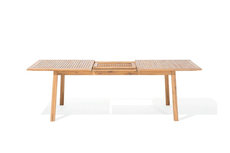 Cesana Spisegruppe Med 8 Stoler + Solstol 2 stk - Tre / Natur - Hagemøbler & utemiljø - Hagegruppe - Spisegrupper hage