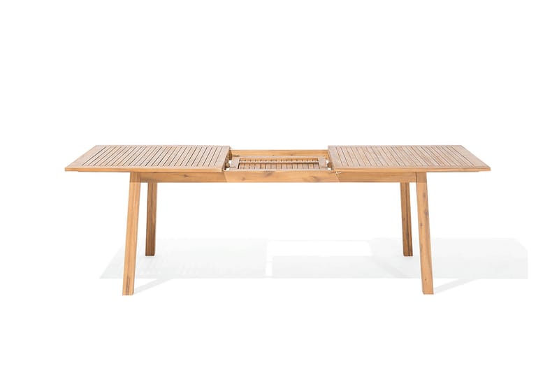 Cesana Spisegruppe Med 8 Stoler + Solstol 2 stk - Tre / Natur - Hagemøbler & utemiljø - Hagegruppe - Spisegrupper hage