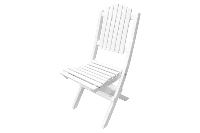 Delpino Cafésett 125 cm - Hvit - Hagemøbler & utemiljø - Hagegruppe - Spisegrupper hage