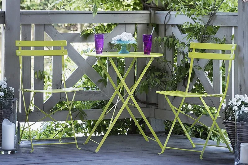 Fiori Balkongsett 52 cm - Grønn - Hagemøbler & utemiljø - Hagegruppe - Spisegrupper hage