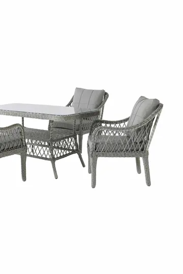Garden Table & Chairs Set Atelier Del Sofa - Hagemøbler & utemiljø - Hagegruppe - Spisegrupper hage